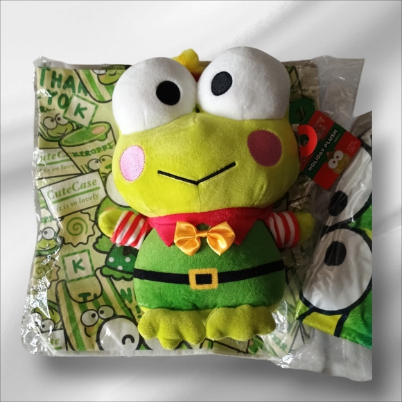 Sanrio Keroppi Hello Kitty Friend Holiday Bundle Gift Set - Picture 2 of 5